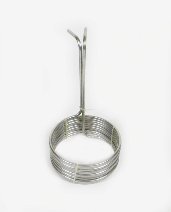 Wort Chiller, Immersion Type, For Home Brewing and Distilling, 3/8