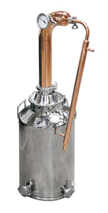 13 Gallon Moonshine Still with 3" Copper Pot Still Column