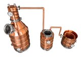 Highlander Series 15 Gallon Copper and Stainless Steel Pot Still with Thumper