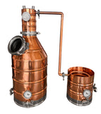 Highlander Series 20 Gallon Copper and Stainless Steel Pot Still with Coiled Condenser