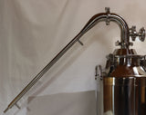 2" Stainless Pot Still Column with Longer Condenser, Moonshine Still Head