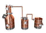 5 Gallon Copper And Stainless Steel Highlander Series Still With 3 Gallon Thumper