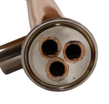 1.5" by 20" Shotgun Style Copper Condenser