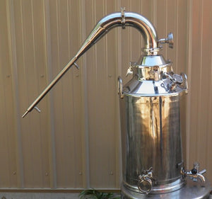 13 Gallon Moonshine Still with 3" Stainless Whiskey Column