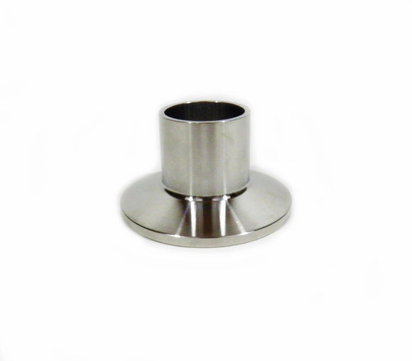 2 Solid Copper Tri-Clamp Weld Ferrules - Dairy/Reflux Column Fittings For Distilling