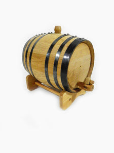 American White Oak Barrel, 2 Liter for Whiskey or Spirits