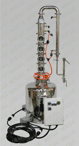 26 Gallon Moonshine Still with 4" Stainless Bubble Plate Column w/ Cooling and Controller