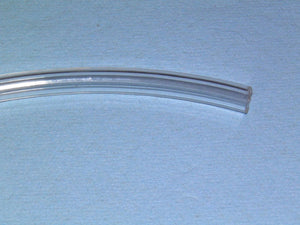 1/2" x 4ft Clear Polyurethane Air Straight Tubing, for Push to Connect Fittings