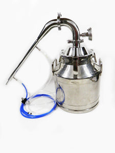 5 Gallon Moonshine Still with 2" Stainless Whiskey Column and Cooling kit