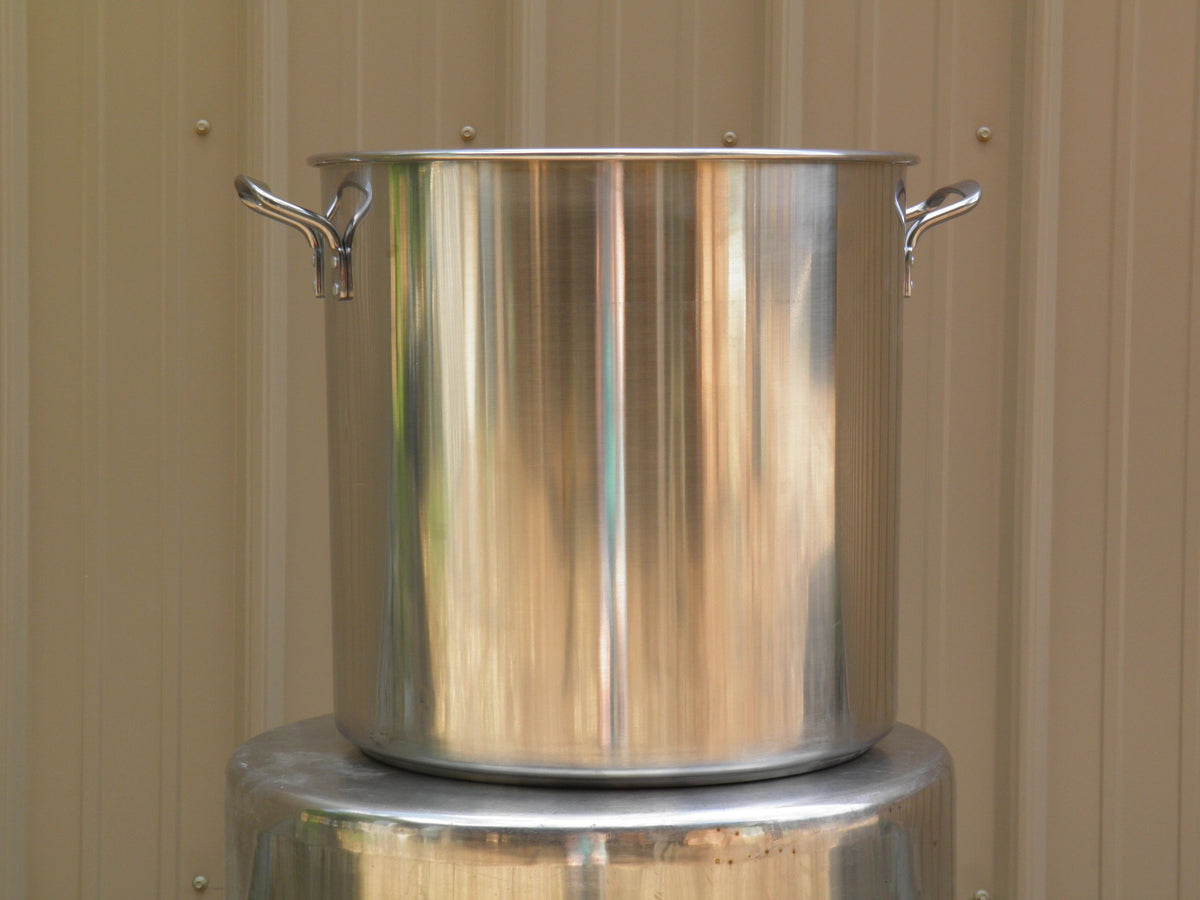 Stainless Steel Brew Kettle Stock Pot with Lid 50 qt for Brewing and D