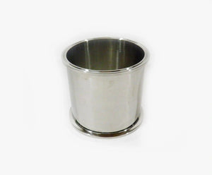 6" x 6" Sanitary, 304 Stainless Steel, Tri Clamp Spool, BHO Extractor Column