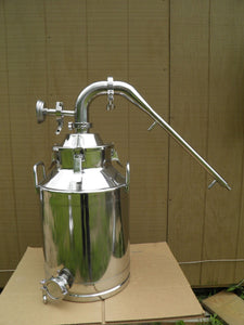 8 Gallon Moonshine Still with 2" Stainless Whiskey Column
