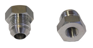 1/2" Male JIC to 1/4" FJIC - 304 Stainless Steel