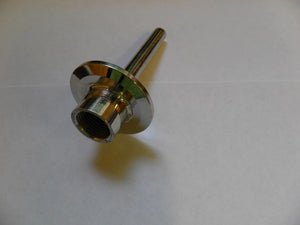 1.5" Tri Clamp X 1/2" NPT Thermo-Well Brewing Distilling Equipment Thermometer
