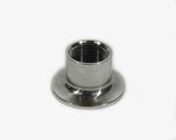 1.5" Tri Clamp to 3/4" Female NPT Adapter, Stainless Steel SS304