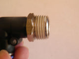 Male Elbow 3/8" Push to Connect to 1/2" Male NPT