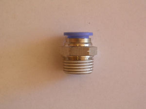 Male Straight 1/2" Push to Connect to 1/2" Male NPT
