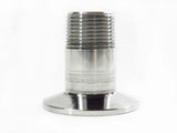 1.5" Tri Clamp to 3/4" Male NPT Adapter, 304 Stainless Steel NPT Adapter